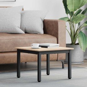 Mesa de Café Natural 50 x 50 x 36 cm Madera de pino macizo en Mesas de centro | Comprar online en Foru.es