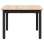 Mesa de Café Natural 50 x 50 x 36 cm Madera de pino macizo en Mesas de centro | Comprar online en Foru.es
