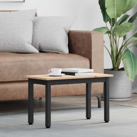 Mesa de Café Natural 60 x 30 x 36 cm Madera de pino macizo en Mesas de centro | Comprar online en Foru.es