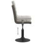 Sillas de comedor giratorias 4 unidades terciopelo gris oscuro en Sillas de comedor | Comprar online en Foru.es