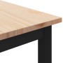 Mesa de Café Natural 60 x 60 x 36 cm Madera de pino macizo en Mesas de centro | Comprar online en Foru.es