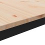 Mesa de Café Natural 60 x 60 x 36 cm Madera de pino macizo en Mesas de centro | Comprar online en Foru.es