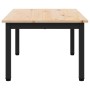 Mesa de Café Natural 60 x 50 x 36 cm Madera de pino macizo en Mesas de centro | Comprar online en Foru.es