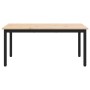 Mesa de Café Natural 100 x 50 x 45 cm Madera de pino macizo en Mesas de centro | Comprar online en Foru.es