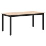 Mesa de Café Natural 100 x 50 x 45 cm Madera de pino macizo en Mesas de centro | Comprar online en Foru.es