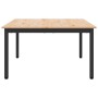 Mesa de Café Natural 80 x 80 x 45 cm Madera de pino macizo en Mesas de centro | Comprar online en Foru.es