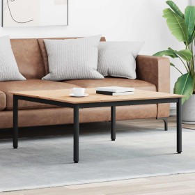 Mesa de Café Natural 100 x 100 x 45 cm Madera de pino macizo en Mesas de centro | Comprar online en Foru.es