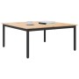 Mesa de Café Natural 100 x 100 x 45 cm Madera de pino macizo en Mesas de centro | Comprar online en Foru.es