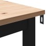 Mesa de Comedor Natural 70 x 70 x 75 cm Madera de pino macizo en Mesas de comedor | Comprar online en Foru.es