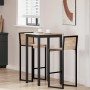 Mesa de Bar Natural 60 x 60 x 105 cm Madera de pino macizo en Mesas de comedor | Comprar online en Foru.es