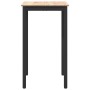 Mesa de Bar Natural 60 x 60 x 105 cm Madera de pino macizo en Mesas de comedor | Comprar online en Foru.es