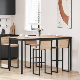 Mesa de Bar Natural 110 x 55 x 105 cm Madera de pino macizo en Mesas de comedor | Comprar online en Foru.es