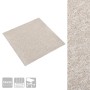 Baldosas de suelo de moqueta 20 uds 5 m² 50x50 cm beige claro en Materiales de construcción | Comprar online en Foru.es