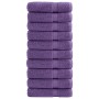 Toallas de ducha SOLUND 10 unidades morado 70x140 cm 600 gsm en Toallas | Comprar online en Foru.es