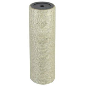 Poste rascador para gatos 8x25 cm 10 mm beige en Mobiliario para gatos | Comprar online en Foru.es
