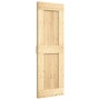 Puerta corredera con herrajes madera maciza de pino 70x210 cm de vidaXL, Puertas - Ref: Foro24-3203032, Precio: 173,39 €, Des...