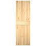 Puerta corredera con herrajes madera maciza de pino 70x210 cm de vidaXL, Puertas - Ref: Foro24-3203032, Precio: 173,39 €, Des...