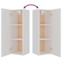 Set de muebles para TV 4 piezas madera contrachapada blanco en Muebles TV | Comprar online en Foru.es