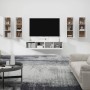 Set de muebles para TV 6 piezas madera contrachapada blanco en Muebles TV | Comprar online en Foru.es