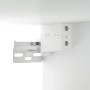 Mueble de pared para TV madera contrachapada blanco en Muebles TV | Comprar online en Foru.es