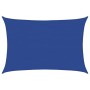Toldo de vela rectangular HDPE azul 160 g/m² 4x6 m en Sombrillas | Comprar online en Foru.es