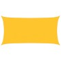 Toldo de vela rectangular HDPE amarillo 160 g/m² 2x3,5 m en Sombrillas | Comprar online en Foru.es