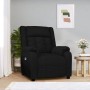 Sillón reclinable eléctrico de tela negro en Sillones | Comprar online en Foru.es