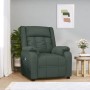 Sillón reclinable eléctrico tela verde oscuro en Sillones | Comprar online en Foru.es