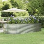 Jardinera arriate acero galvanizado plata 291x140x68 cm en Macetas y jardineras | Comprar online en Foru.es