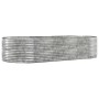 Jardinera arriate acero galvanizado plata 291x140x68 cm en Macetas y jardineras | Comprar online en Foru.es