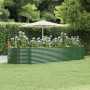 Jardinera arriate acero galvanizado verde 367x140x68 cm en Macetas y jardineras | Comprar online en Foru.es