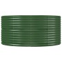 Jardinera arriate acero galvanizado verde 367x140x68 cm en Macetas y jardineras | Comprar online en Foru.es