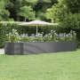 Jardinera arriate acero galvanizado gris 447x140x68 cm en Macetas y jardineras | Comprar online en Foru.es