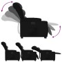 Sillón reclinable elevable cuero artificial negro en Sillones | Comprar online en Foru.es
