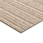 Baldosas de suelo de moqueta 20 uds 5 m² 50x50 cm beige rayado en Materiales de construcción | Comprar online en Foru.es
