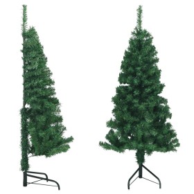 Árbol de Navidad artificial para esquina verde 120 cm PVC en Decoración Festiva y Estacional | Comprar online en Foru.es