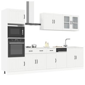 Mueble de cocina Kalmar blanco 7 piezas madera contrachapada en Armarios de cocina | Comprar online en Foru.es