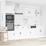 Mueble de cocina Kalmar blanco 7 piezas madera contrachapada en Armarios de cocina | Comprar online en Foru.es