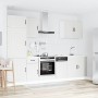 Mueble de cocina Lucca blanco 7 piezas madera contrachapada en Armarios de cocina | Comprar online en Foru.es