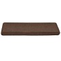 Alfombrillas para escaleras 30 unidades 65x21x4 cm Marrón Café Borde Rectangular en Hogar | Comprar online en Foru.es