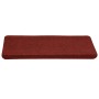 Alfombrilla autoadhesiva escalera 30 uds rojo 65x24,5x3,5 cm en Hogar | Comprar online en Foru.es