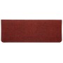 Alfombrilla autoadhesiva escalera 30 uds rojo 65x24,5x3,5 cm en Hogar | Comprar online en Foru.es
