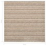 Baldosas de suelo de moqueta 20 uds 5 m² 50x50 cm beige rayado en Materiales de construcción | Comprar online en Foru.es