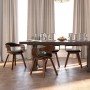 Sillas de comedor 4 uds madera curvada y cuero sintético negro en Sillas de comedor | Comprar online en Foru.es