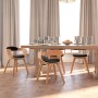 Sillas de comedor 4 uds madera curvada y cuero sintético negro en Sillas de comedor | Comprar online en Foru.es