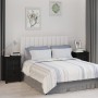 Mesitas de noche 2 uds madera maciza de pino negro 40x35x61,5cm de vidaXL, Mesitas de noche - Ref: Foro24-813708, Precio: 104...