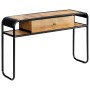 Mesa consola de madera maciza de mango 118x30x75 cm de vidaXL, Mesas auxiliares - Ref: Foro24-248102, Precio: 138,67 €, Descu...