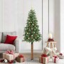 Árbol de Navidad Delgado con 300 LED con soporte Verde 180 cm en Decoración Festiva y Estacional | Comprar online en Foru.es