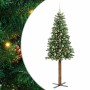 Árbol de Navidad Delgado con 300 LED con soporte Verde 180 cm en Decoración Festiva y Estacional | Comprar online en Foru.es