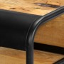 Mesa consola de madera maciza de mango 118x30x75 cm de vidaXL, Mesas auxiliares - Ref: Foro24-248102, Precio: 138,67 €, Descu...